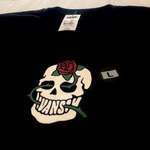 vans skull tshirt